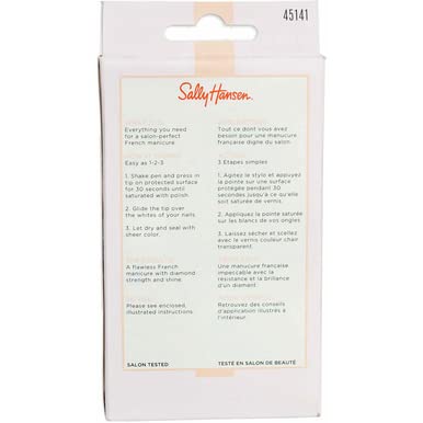 Sally Hansen Diamond Strength French Manicure Ballet Bare Kit (2 Pack)