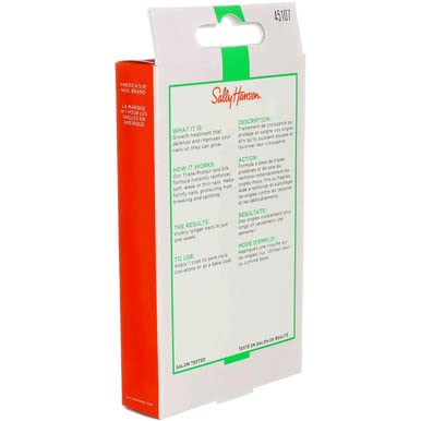 Sally Hansen Maximum Growth Treatment Clear 0.45 Ounce (13.3ml) (Pack of 2)